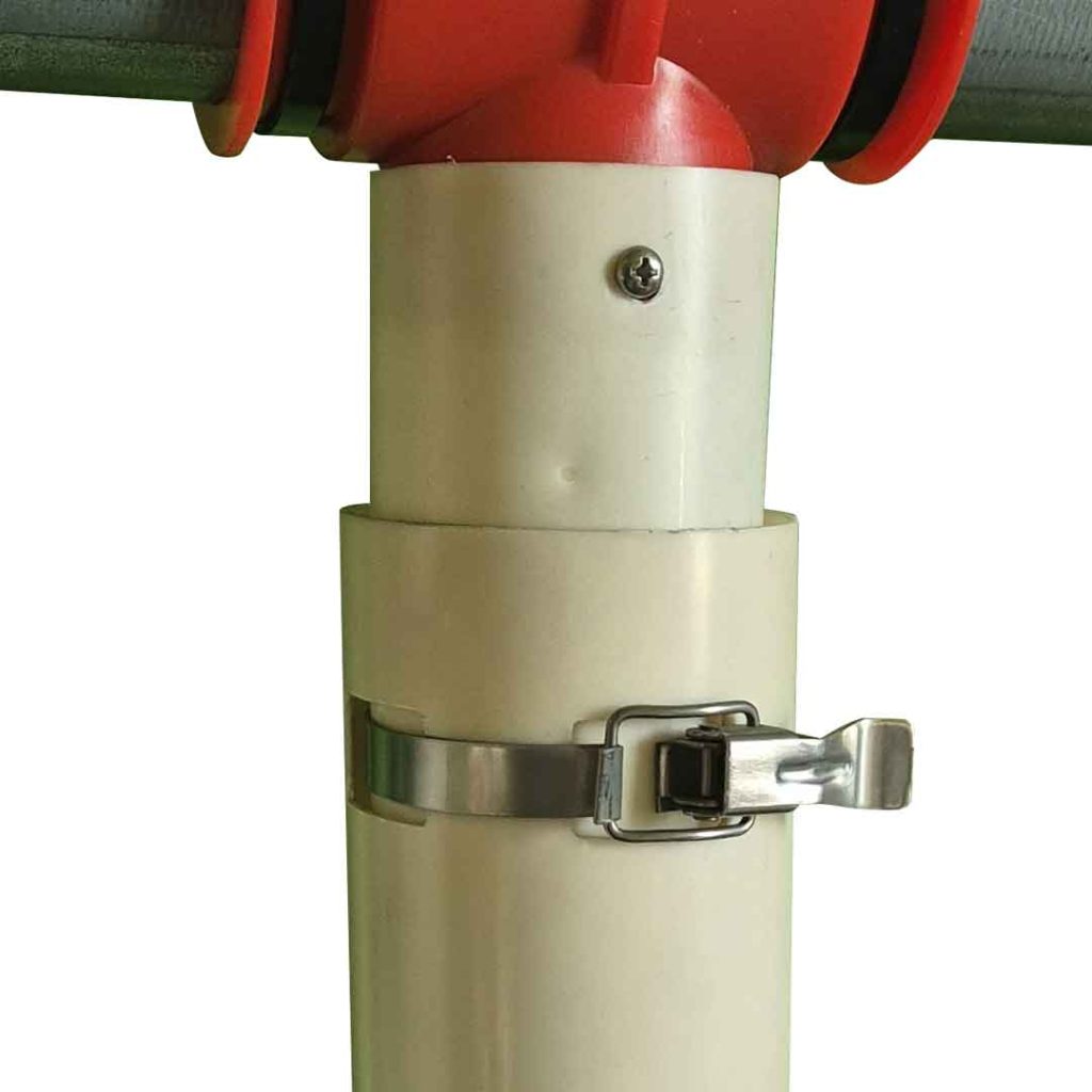 S/S positioning clip for telescopic tube