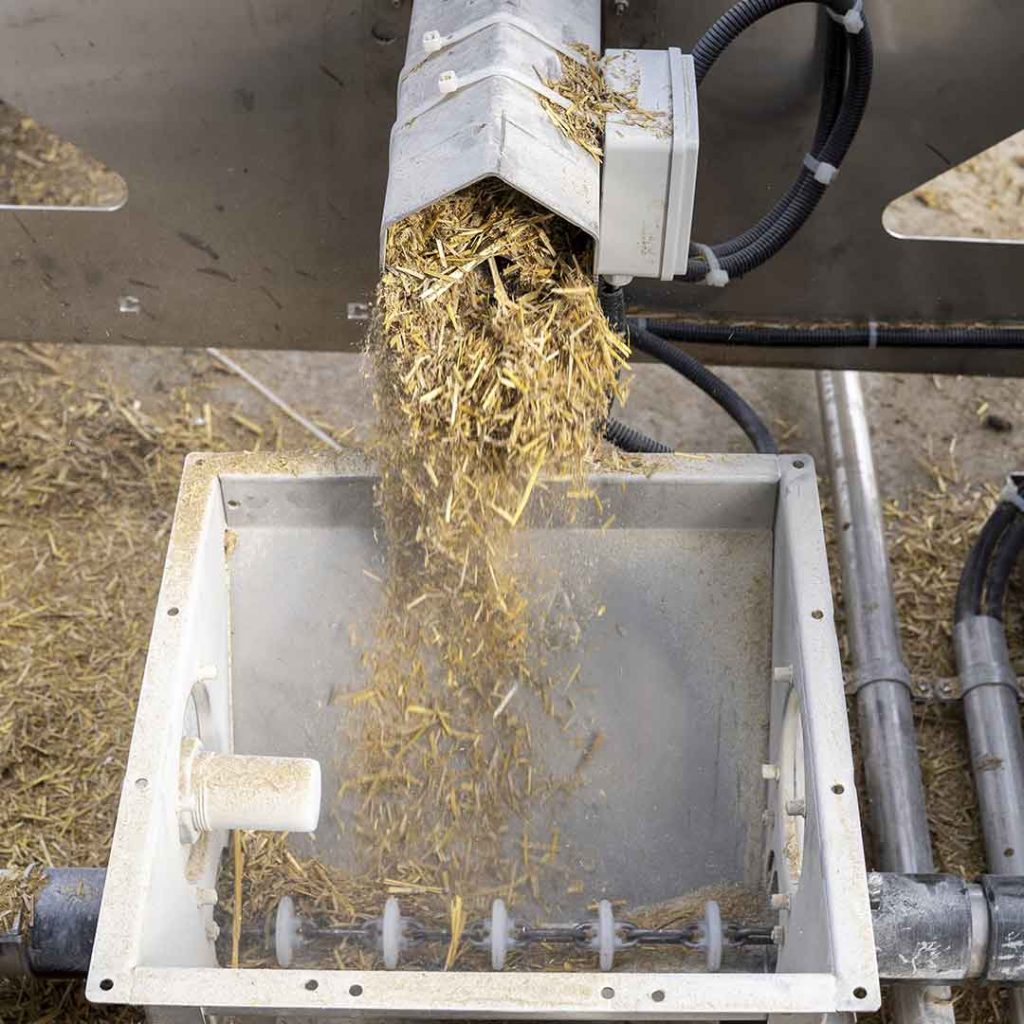 Tramogge di carico specifiche per paglia