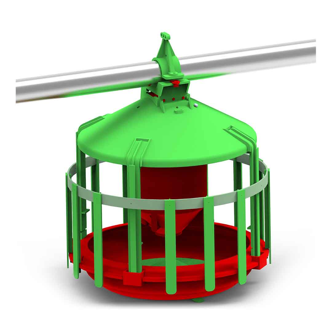 Version self-dosy grill Version self-dosy grill