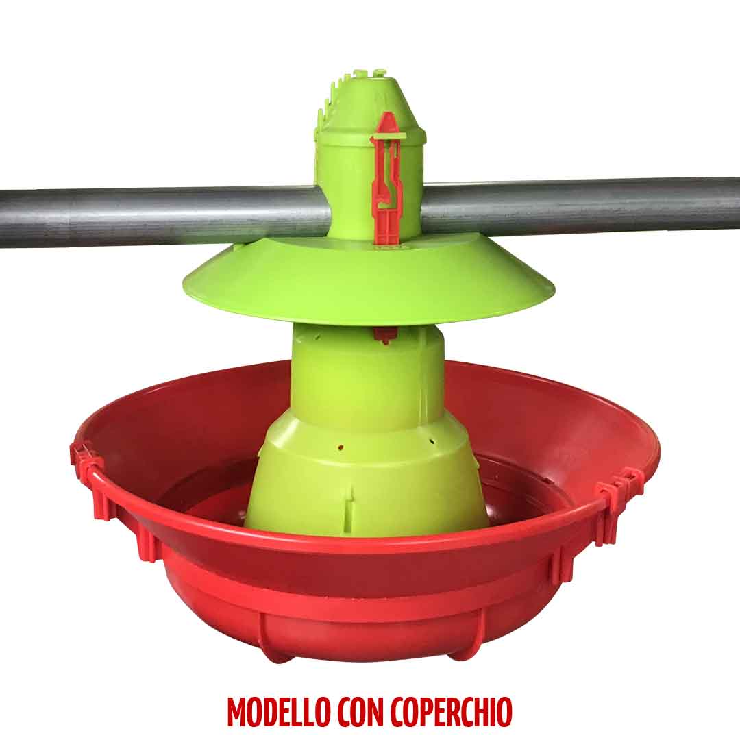 MODULA - mangiatoia per tacchini - modello con coperchio