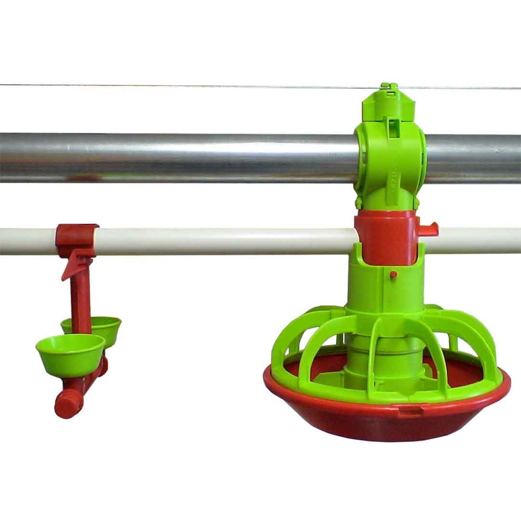 Modèle avec abreuvoir à coupelle