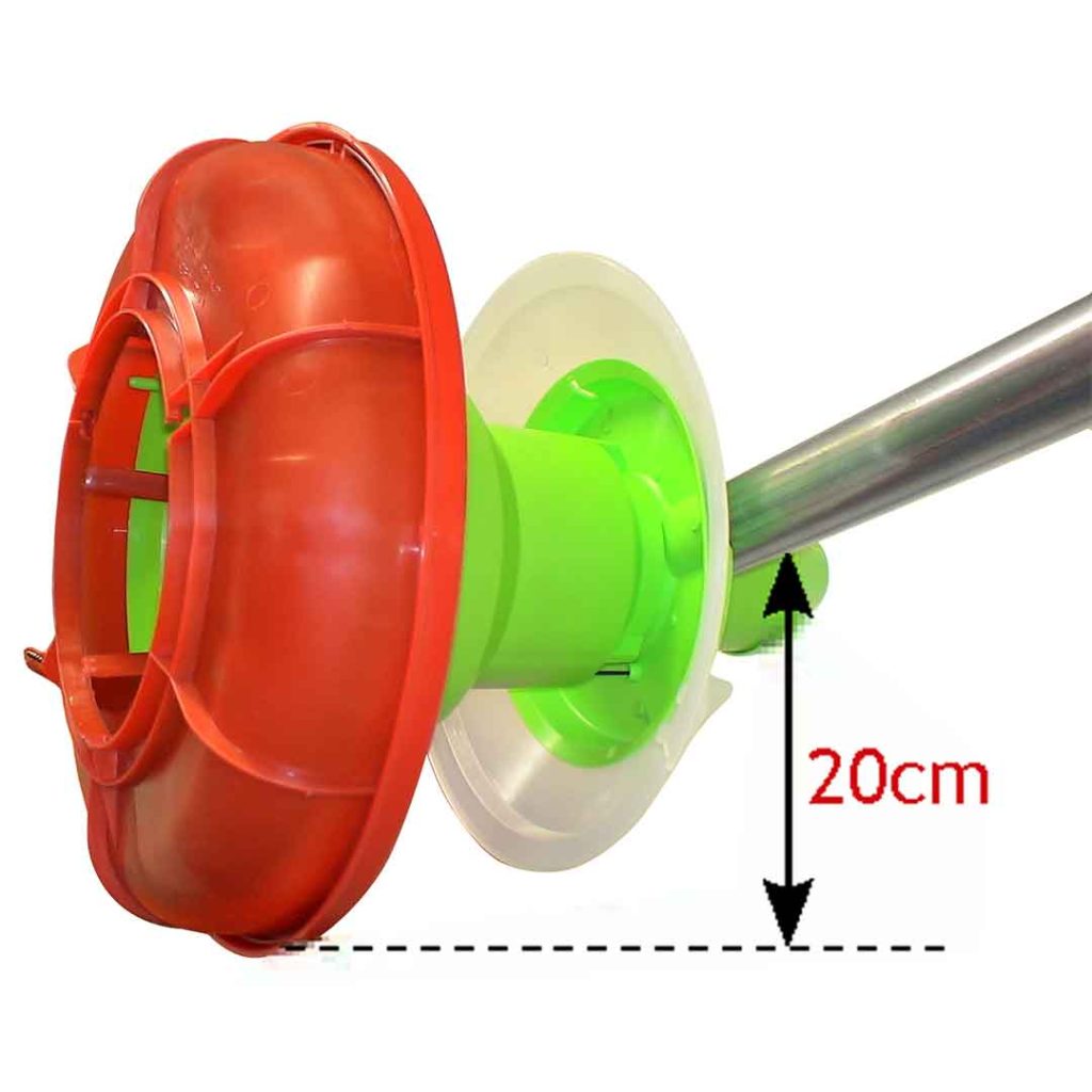 Posizione di pulizia a spazio sicuro