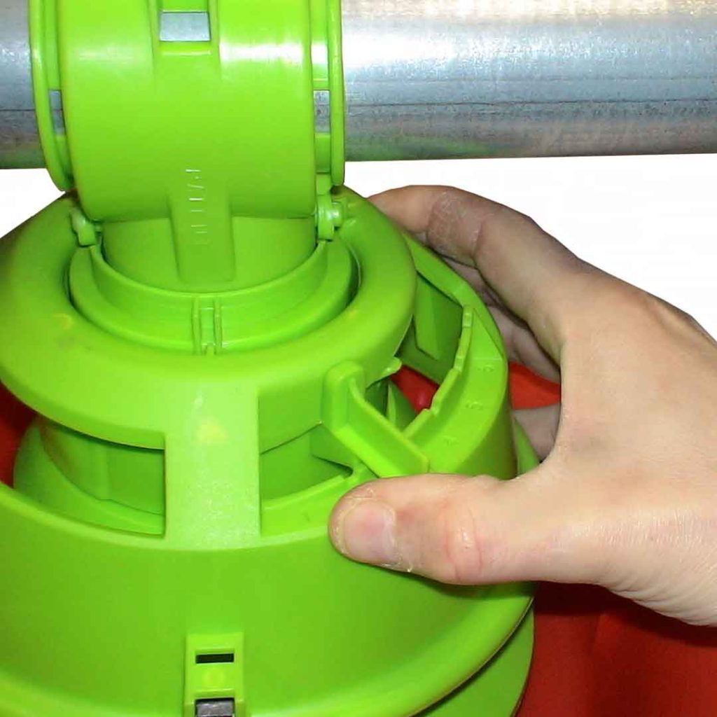 Six possibilités de réglage de la quantité minimale d’aliment pour la phase adulte