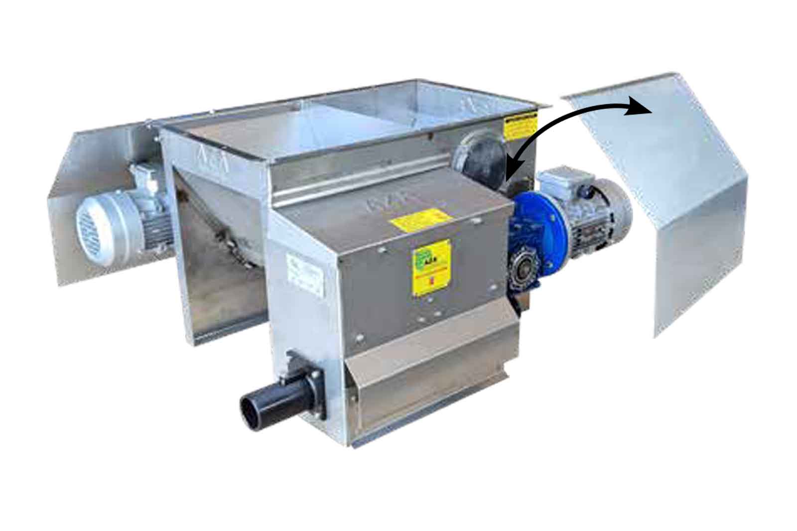 CSM Series 2 way ST Steel motor cover