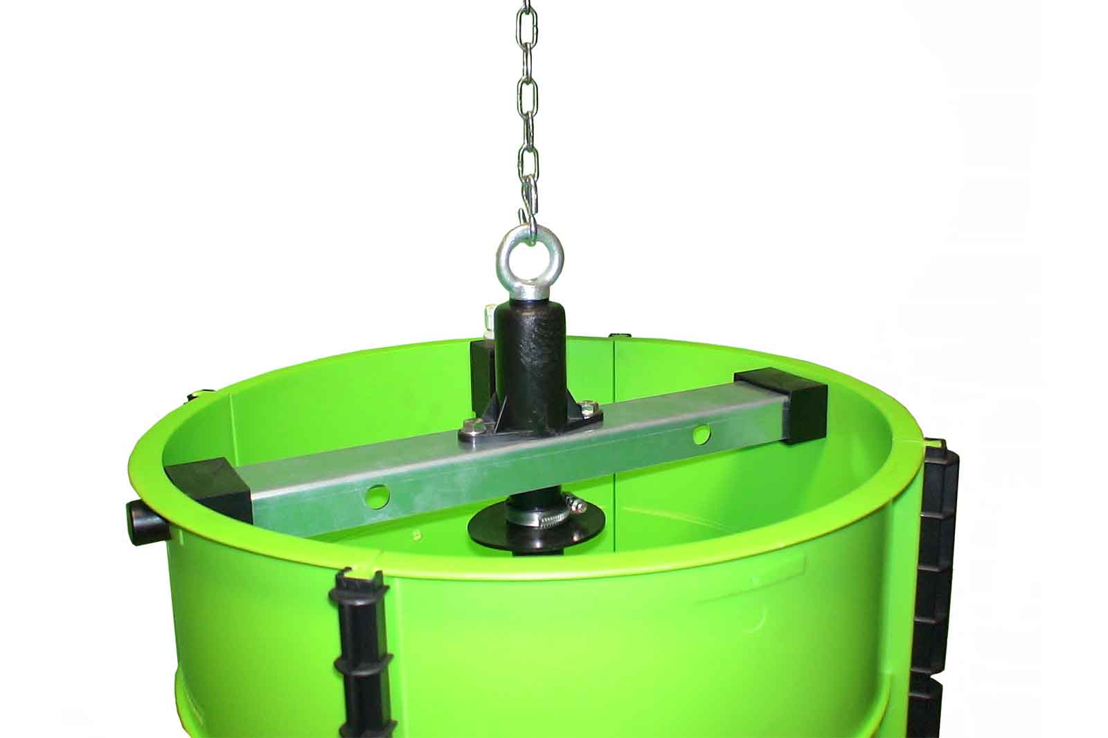 Tramoggia di carico con fine riempimento a molla o con sensore